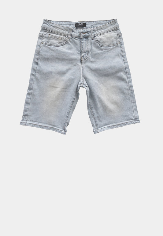 Men Short Jeans - Light Blue - H1M127