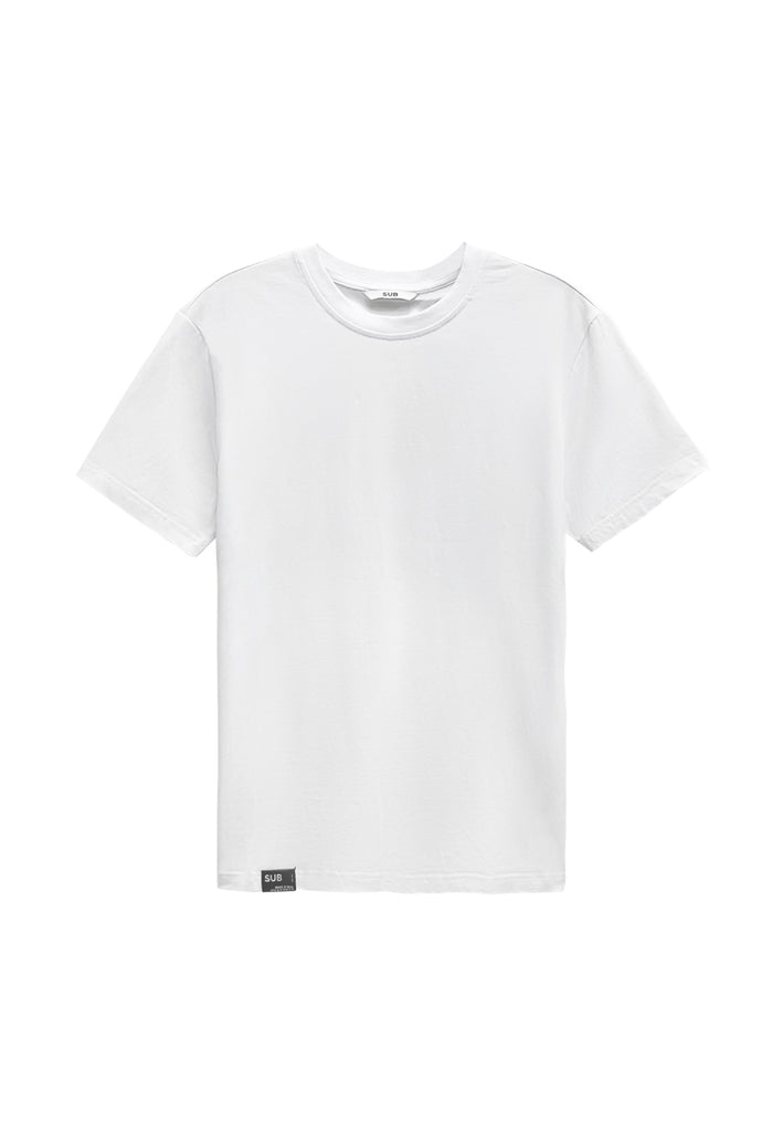 Men Short-Sleeve Basic Tee - White - F2M311/310087