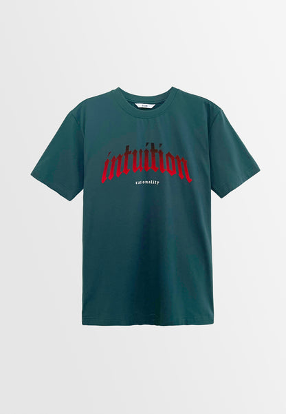 Men Short-Sleeve Graphic Tee - Dark Green - H2M503