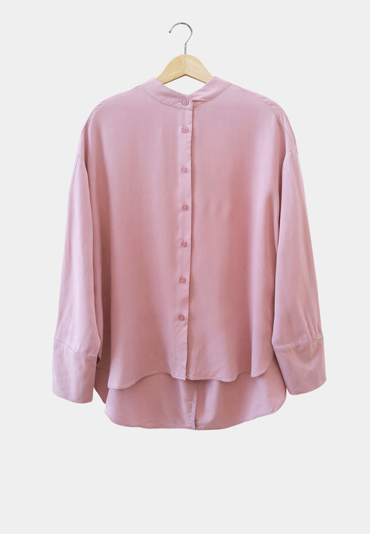 Women Long-Sleeve Shirt - Pink - M2W336