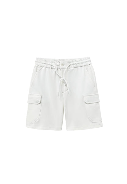 Men Short Jogger - White - H2M661