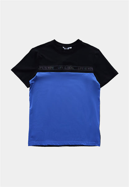 Men Short-Sleeve Graphic Tee - Blue - H1M073