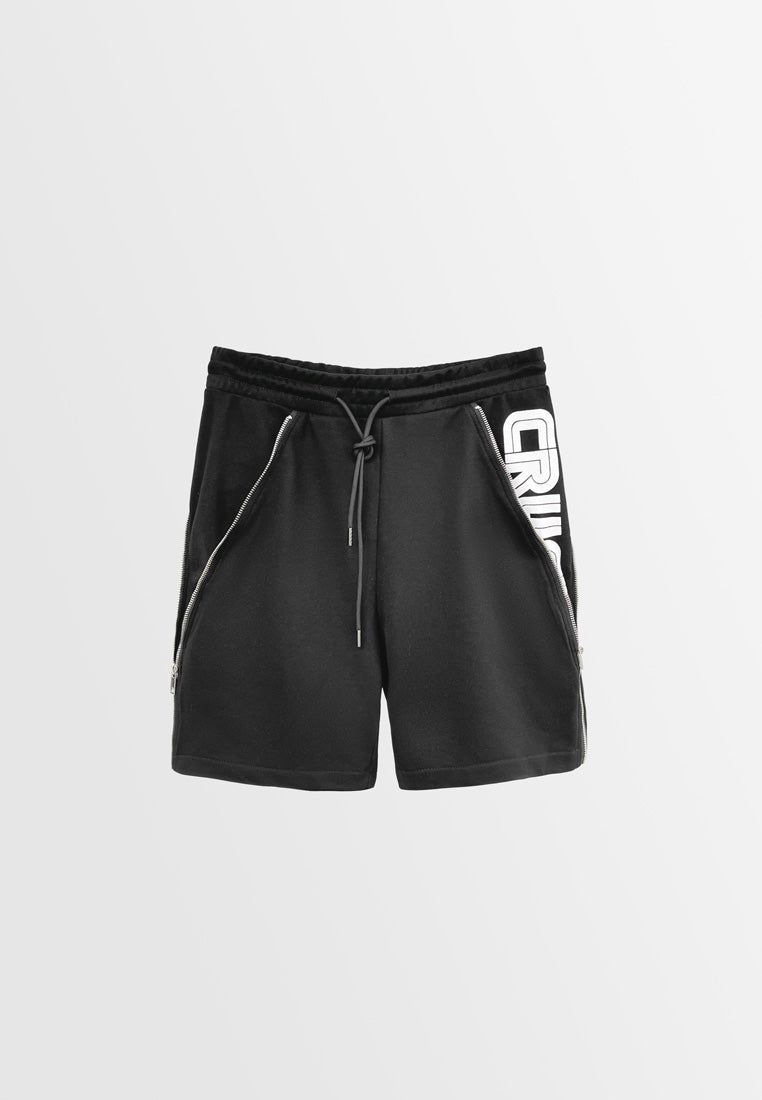 Men Short Jogger - Black - H9M255