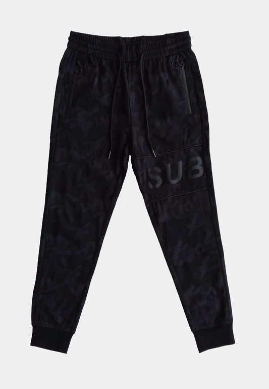 Men Long Jogger - Black - M1M041