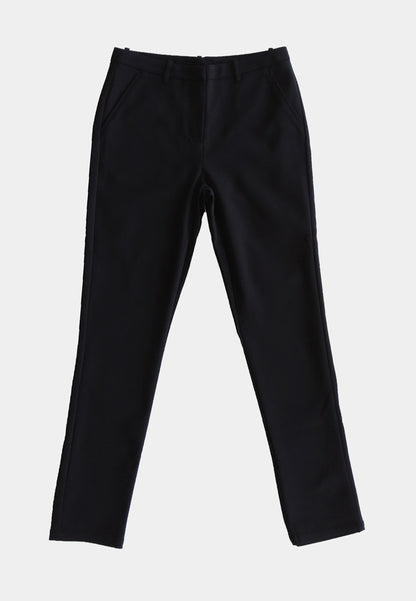 Women Skinny Fit Long Pants - Black - M1W026