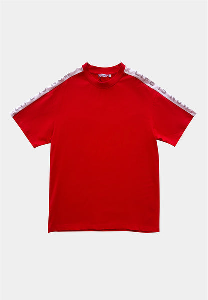 Men Oversized Fashion Tee - Red - H1M092