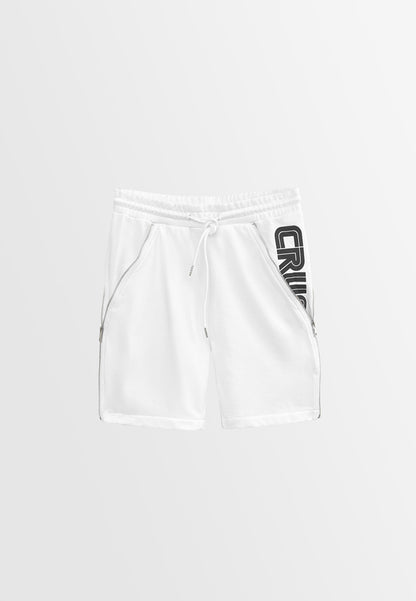 Men Short Jogger - White - M2M347