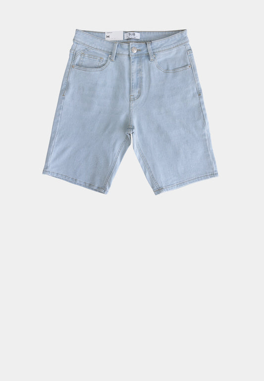 Men Short Jeans - Light Blue - S2M055