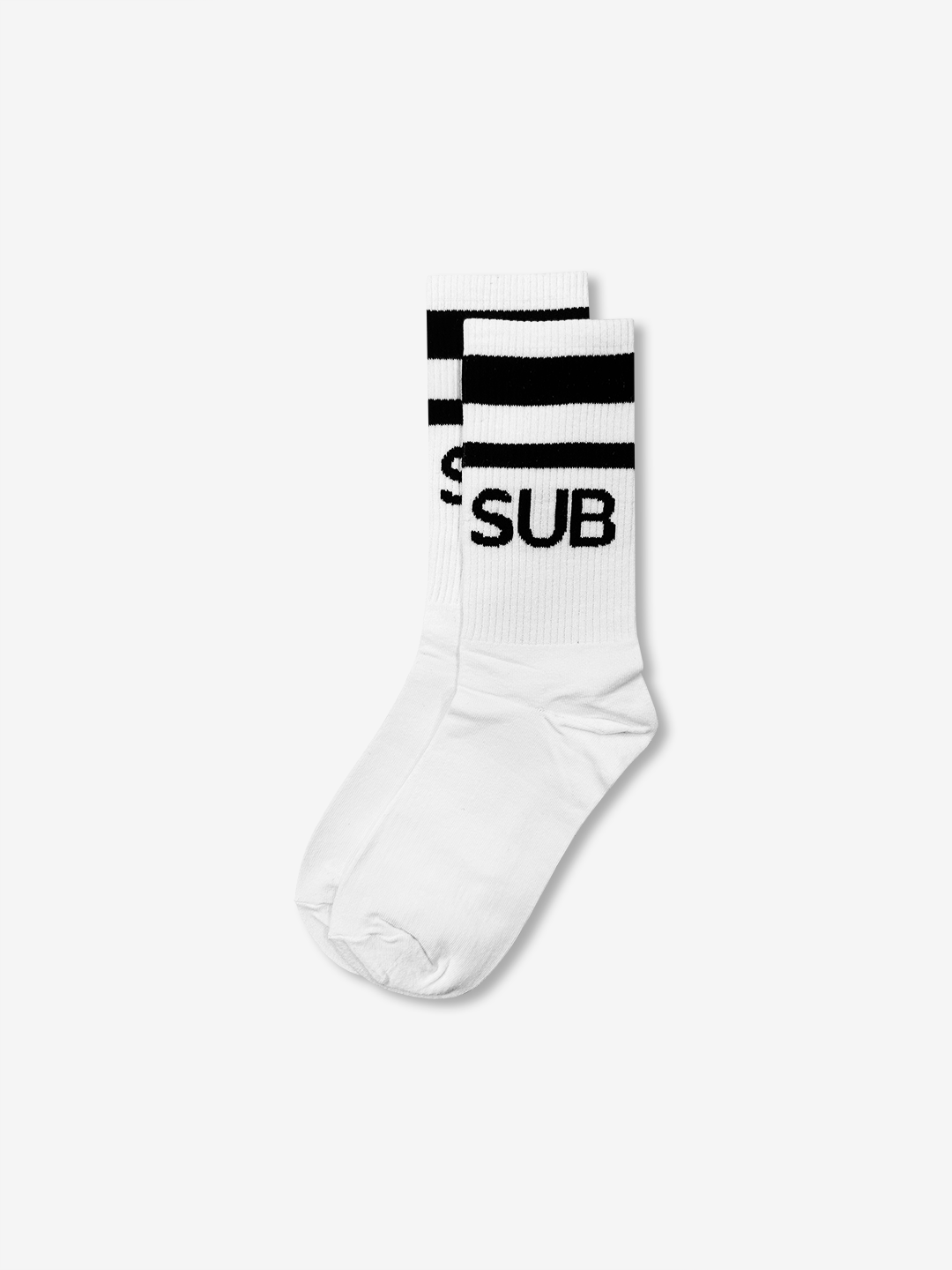 Unisex Classic Socks - White - S3M913