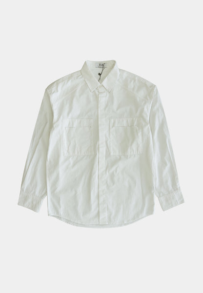 Men Long-Sleeve Shirt - White - H1M172