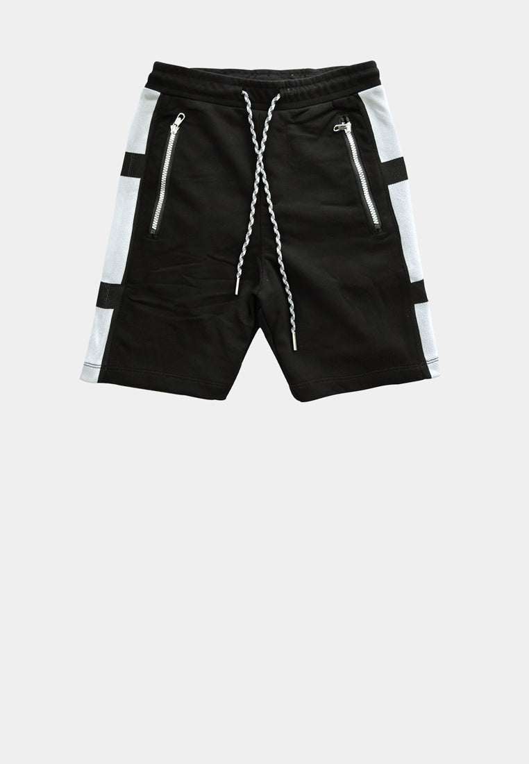 Men Short Jogger - Black - H1M078