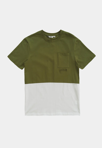 Men Short-Sleeve Graphic Tee - Dark Green - S2M246