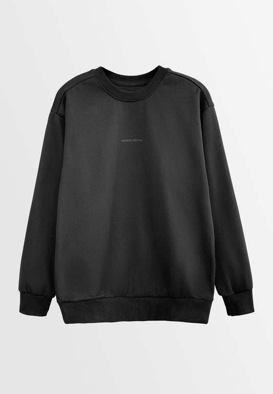 Men Long-Sleeve Sweatshirt - Black - H2M459