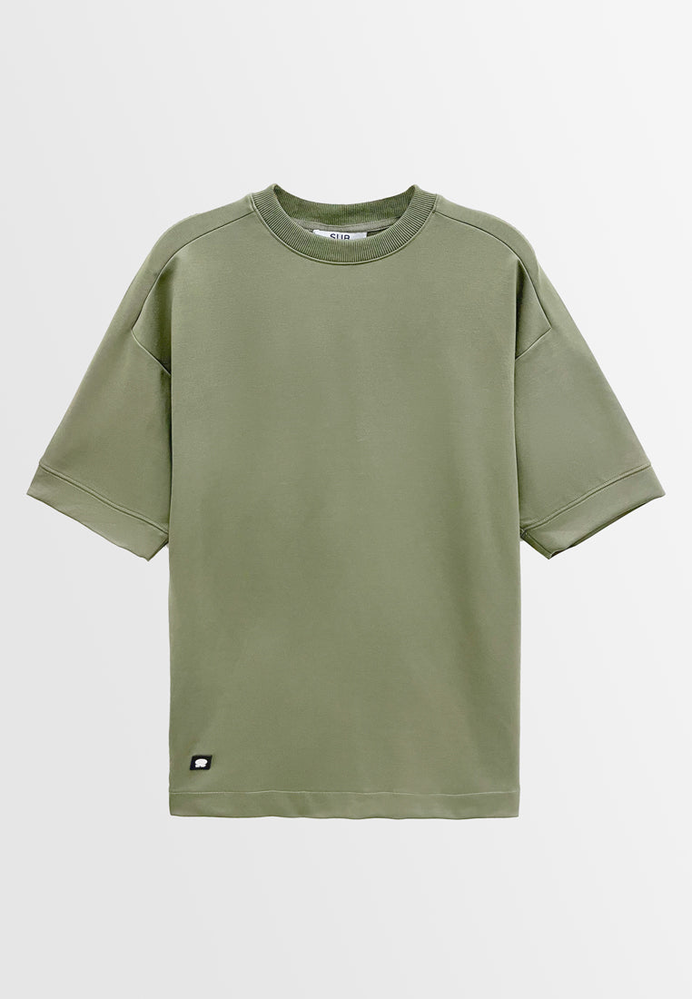 Men Short-Sleeve Fashion Tee - Green - S3M811