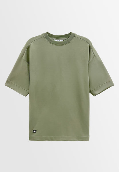 Men Short-Sleeve Fashion Tee - Green - S3M811