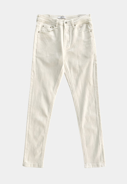 Men Skinny Fit Long Jeans - White - M2M350