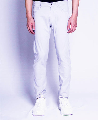 Men Long Pants - Light Grey - F9M071