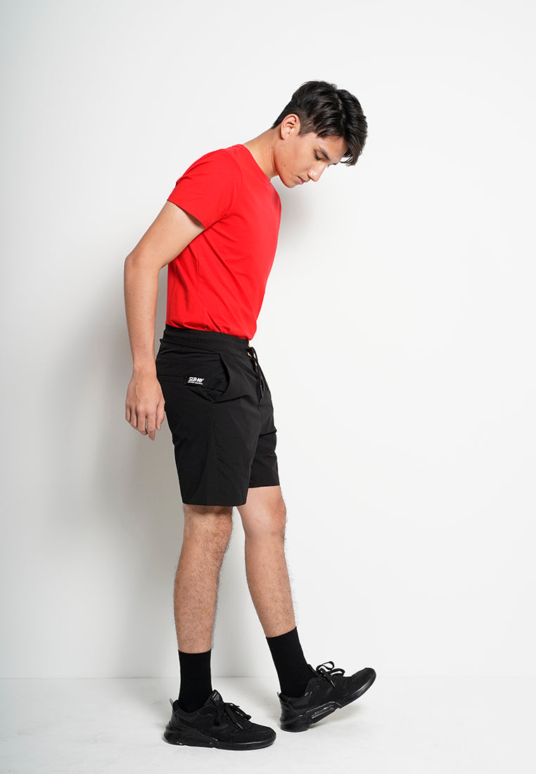 Men Short Pants - Black - H0M685