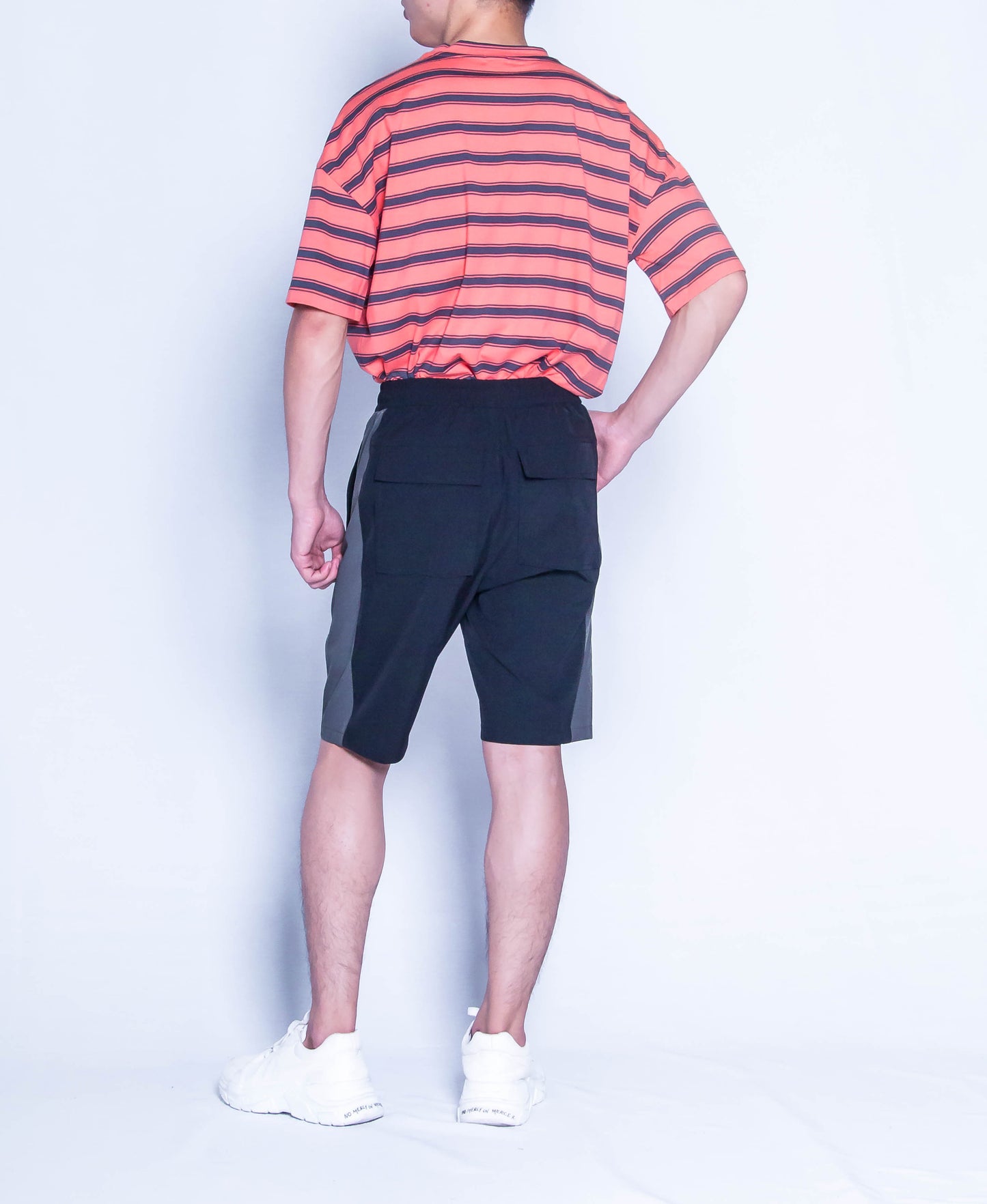 Men Short Pants - Black - H9M273