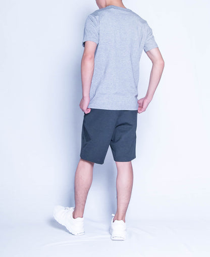 Men Graphic Tee - Grey - H9M369