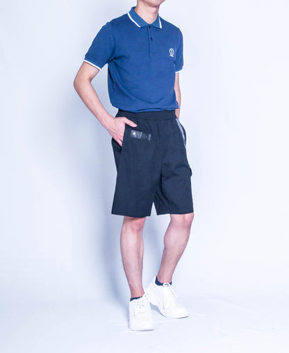 Men Short Pants - Black - H9M383