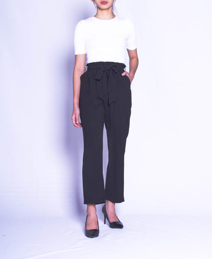 Women Long Pants - Black - H9W432