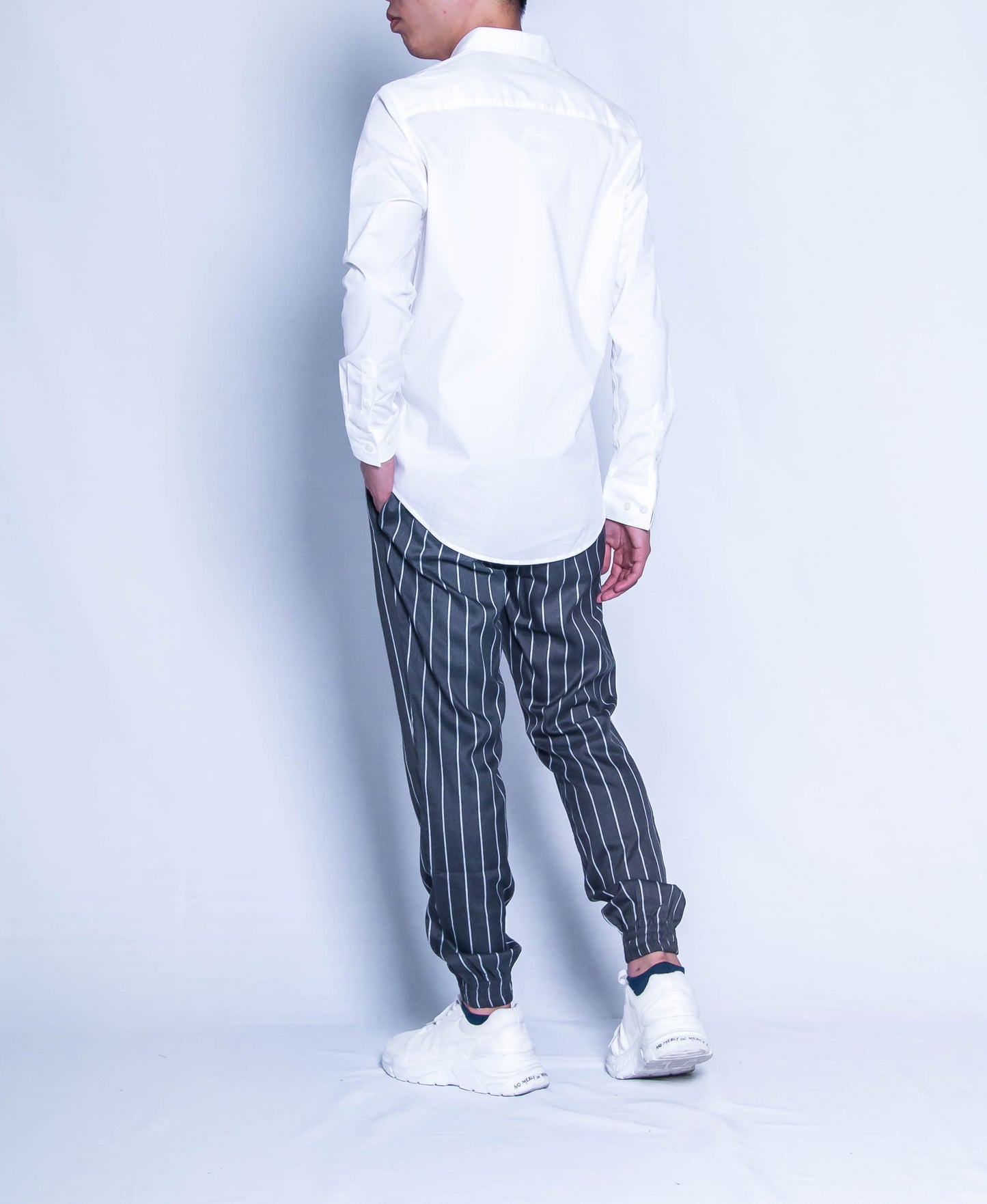 Men Long-Sleeve Shirt - White - H9M272