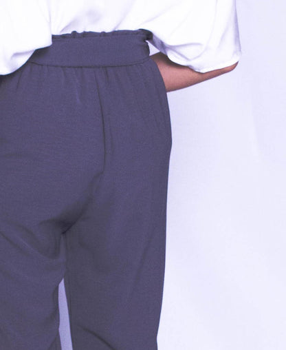 Women Long Pants - Grey - H9W433