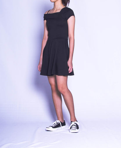 Women Dress - Black - H9W262