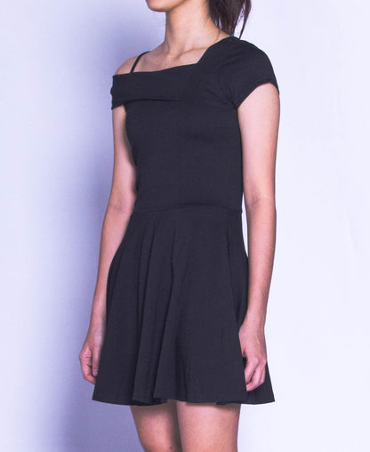 Women Dress - Black - H9W262