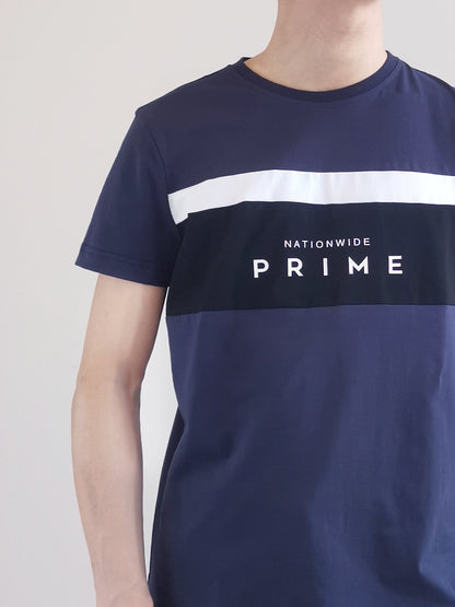 Men Short Sleeve Graphic Tee - Navy - M0M435