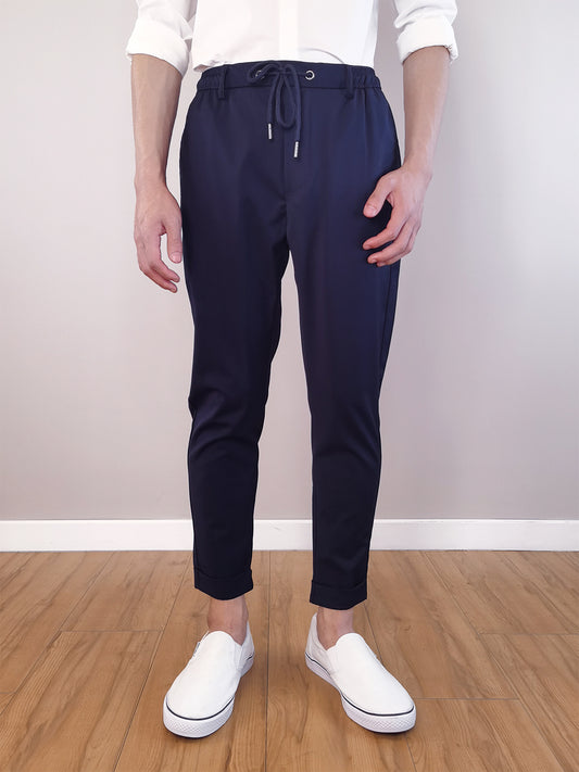 Men Slim Fit Jogger - Navy - M0M412