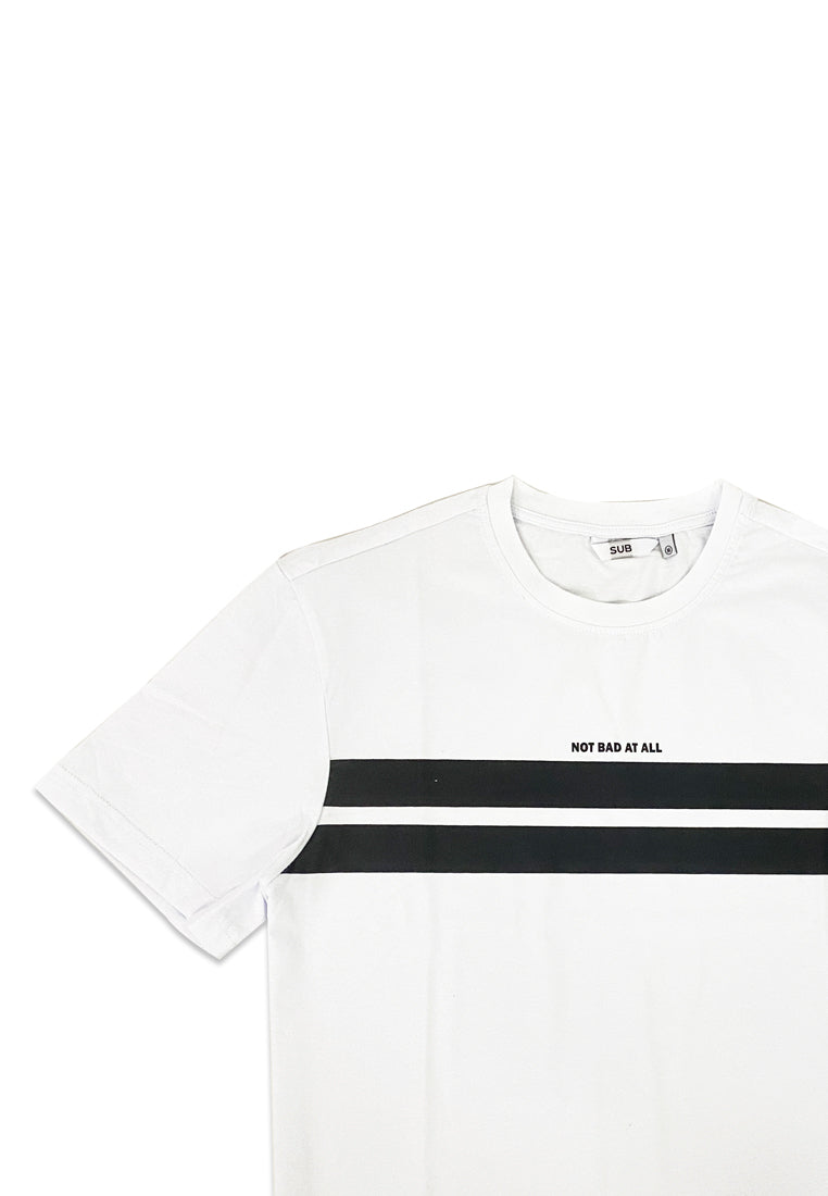 MEN SHORT-SLEEVE GRAPHIC TEE - WHITE - M1M038