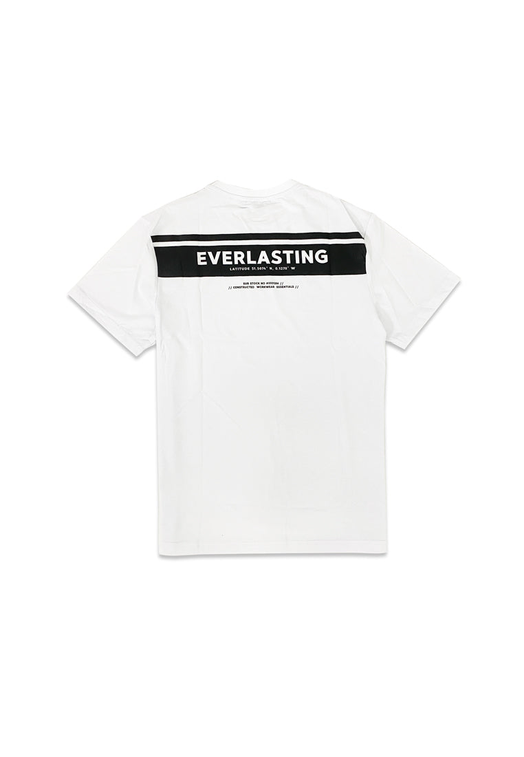 MEN SHORT-SLEEVE GRAPHIC TEE - WHITE - M1M024