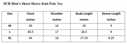 Men Short-Sleeve Knit Polo Tee - White - H1M225