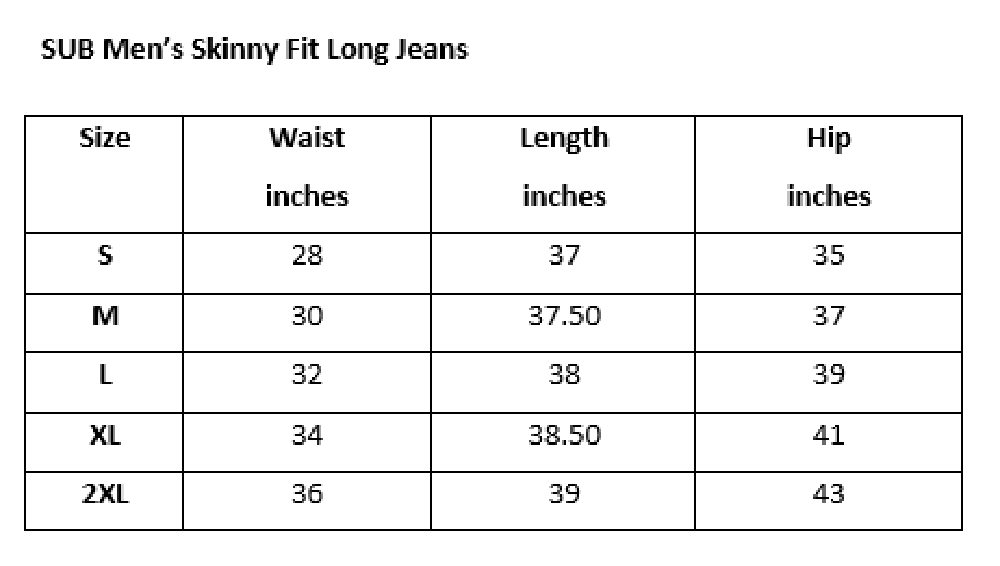 Men Skinny Fit Long Jeans - Dark Blue - S2M049