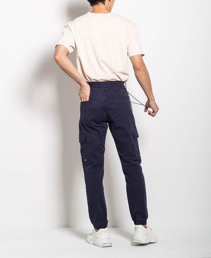 Men Long Pants - Navy - H0M668