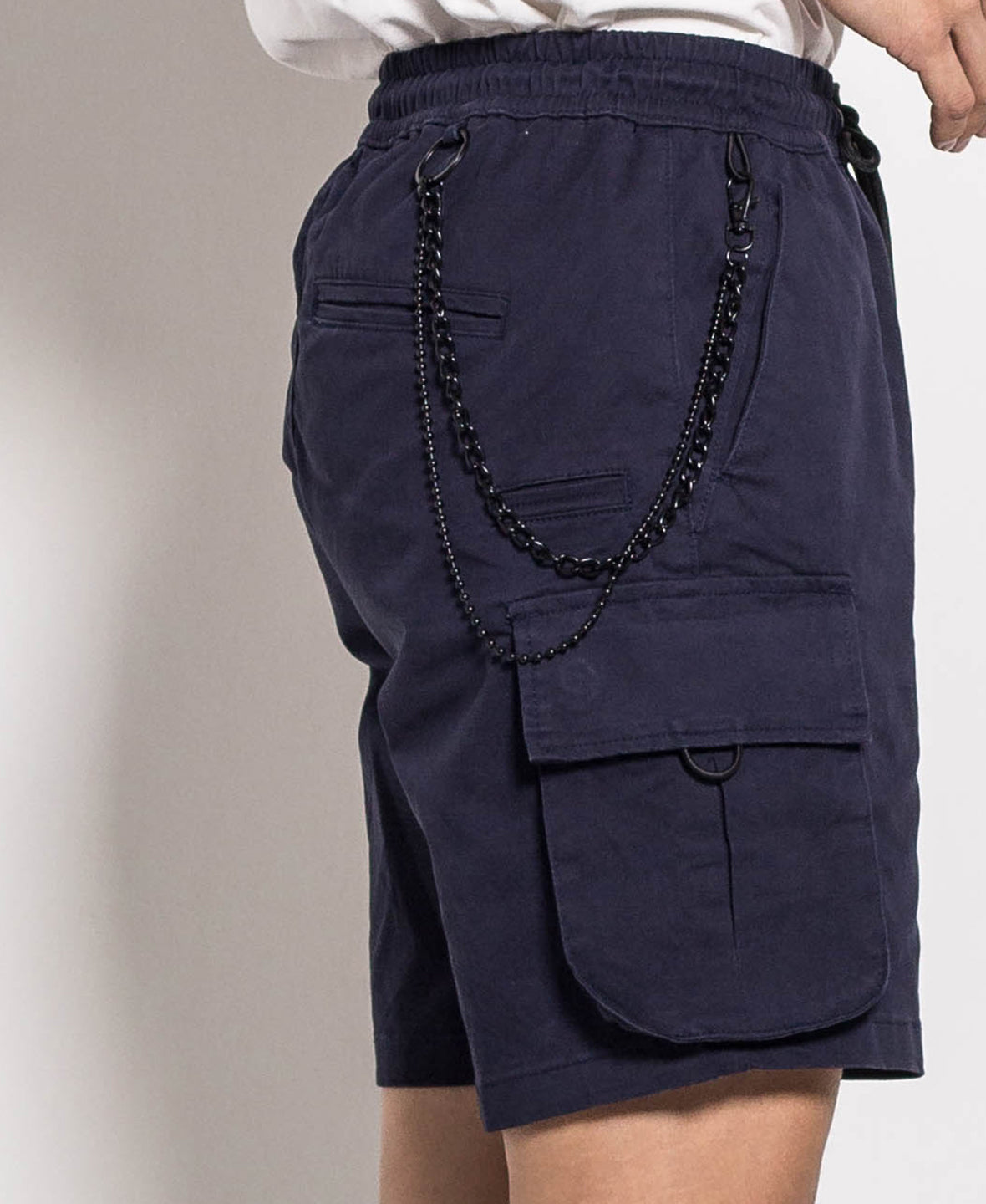 Men Short Pants - Navy - H0M666