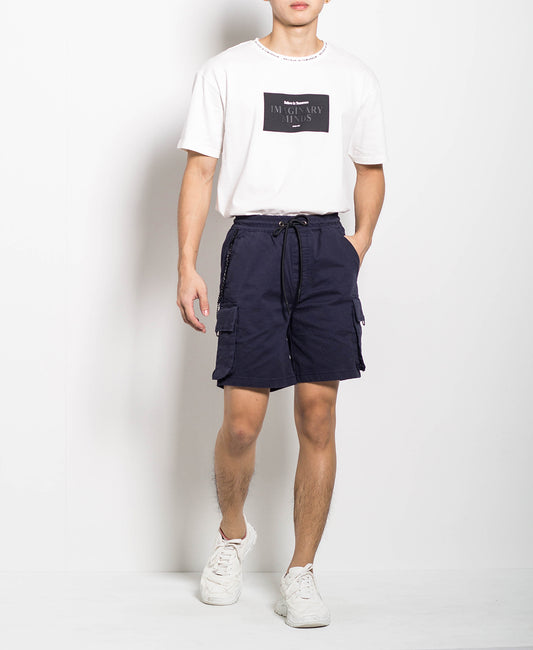 Men Short Pants - Navy - H0M666