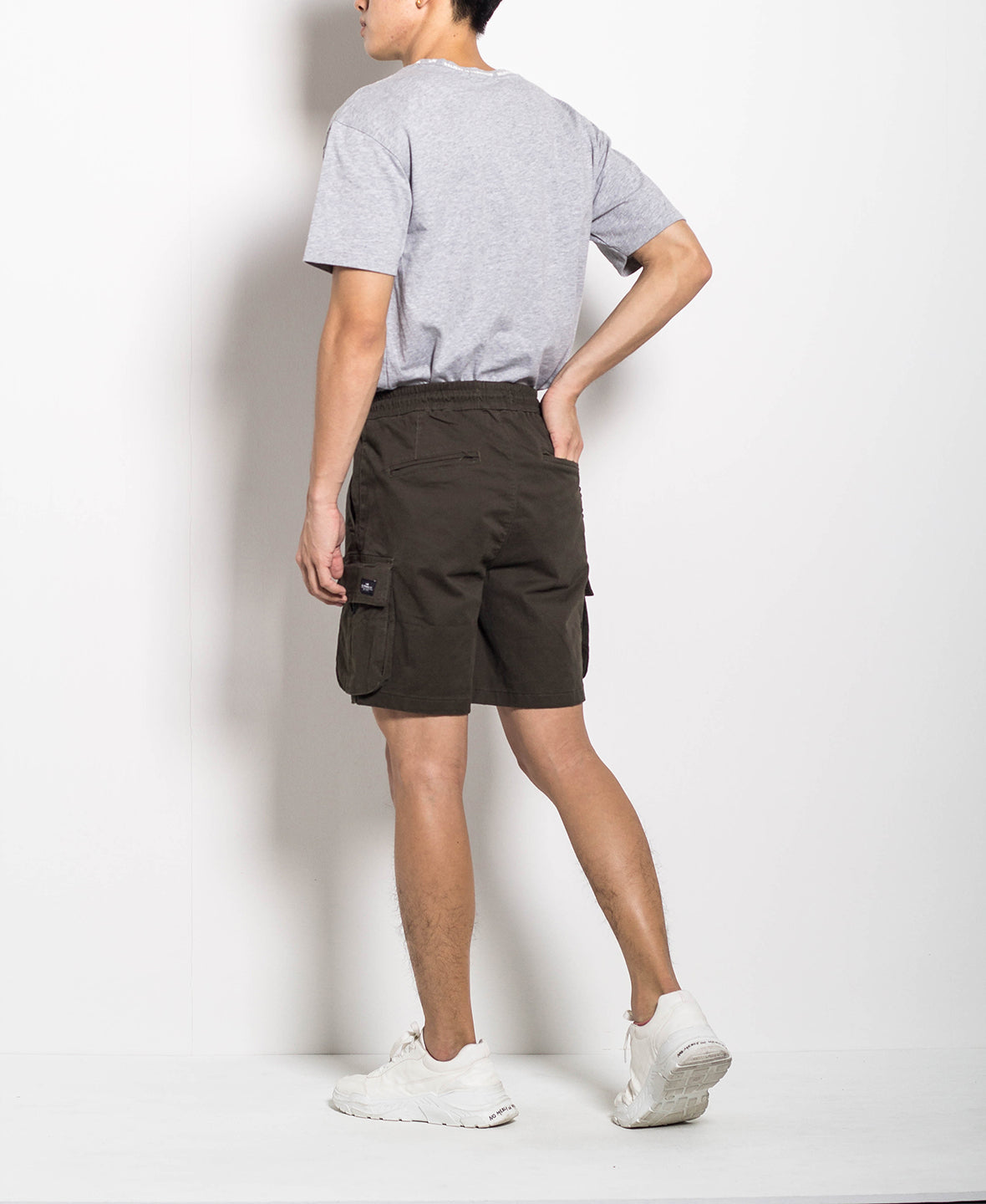 Men Short Pants - Army Green - H0M667