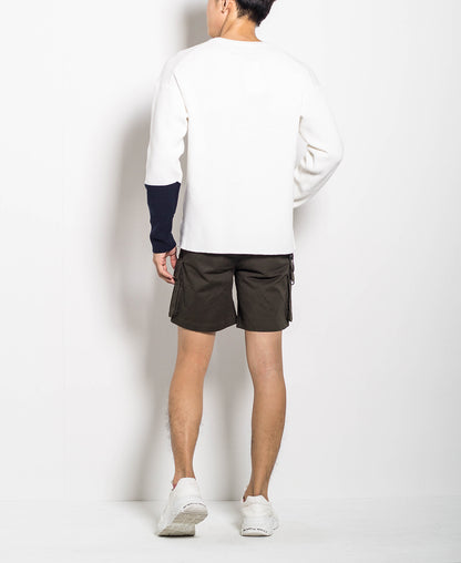 Men Long-Sleeve Knitwear - White - H0M660