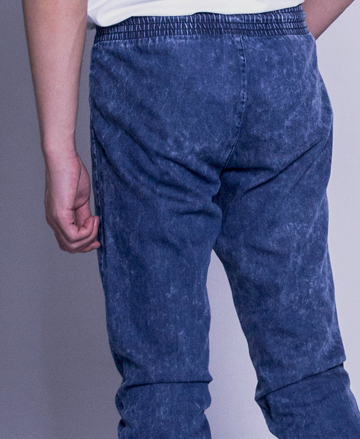 Men Long Pants Jogger - Navy - F9M112