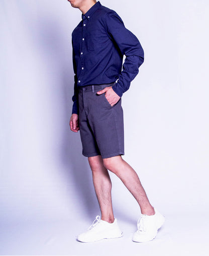 Men Short Pants - Light Grey - F9M210