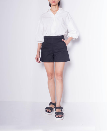 Women Short Pant - Black - H0W808