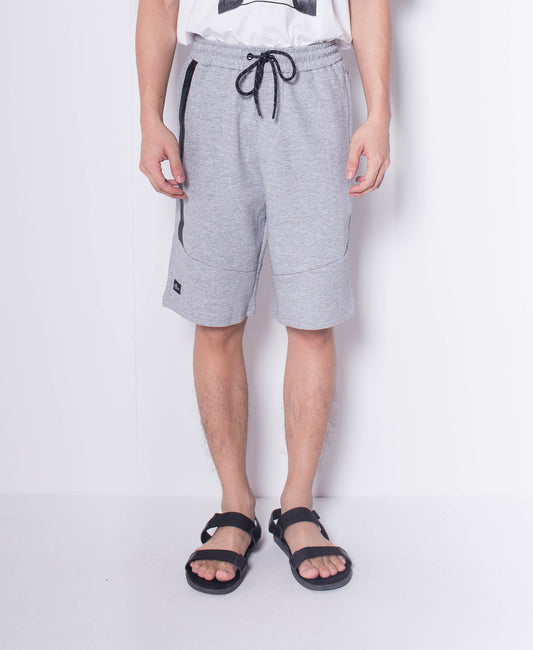 Men Knit Short Jogger - Grey - H0M654