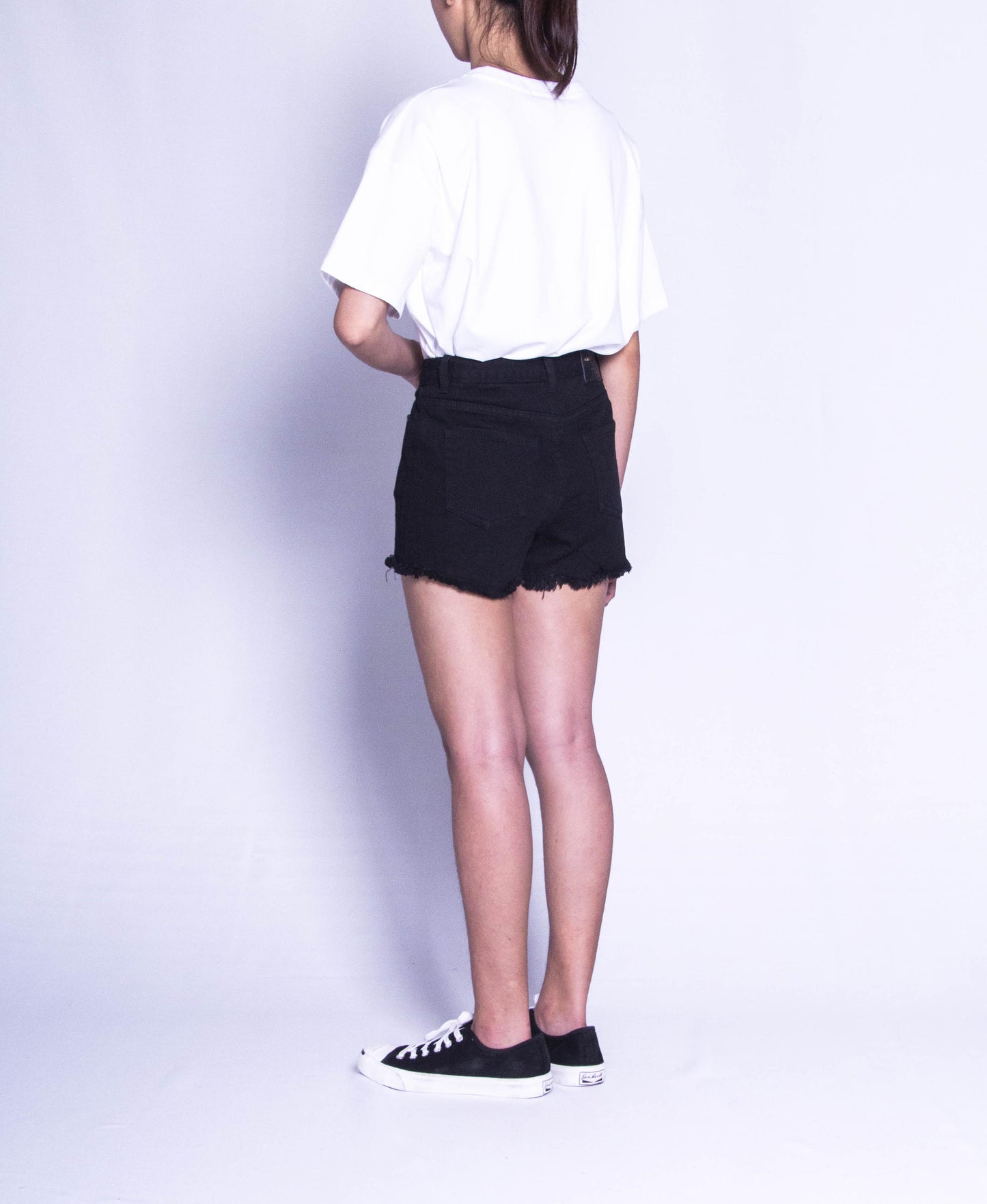 Women Short Pant - Black - F9W138