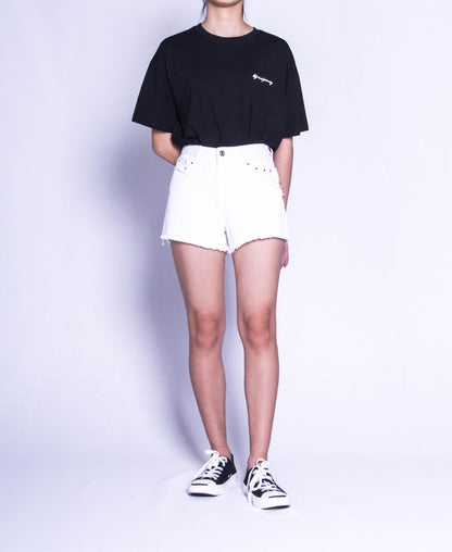 Women Short Pant - White - F9W137