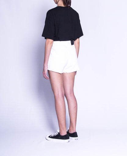 Women Short Pant - White - F9W137