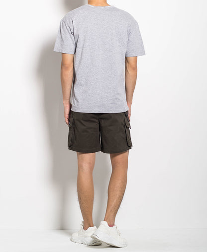 Men Oversized Fashion Tee - Grey - M0M564