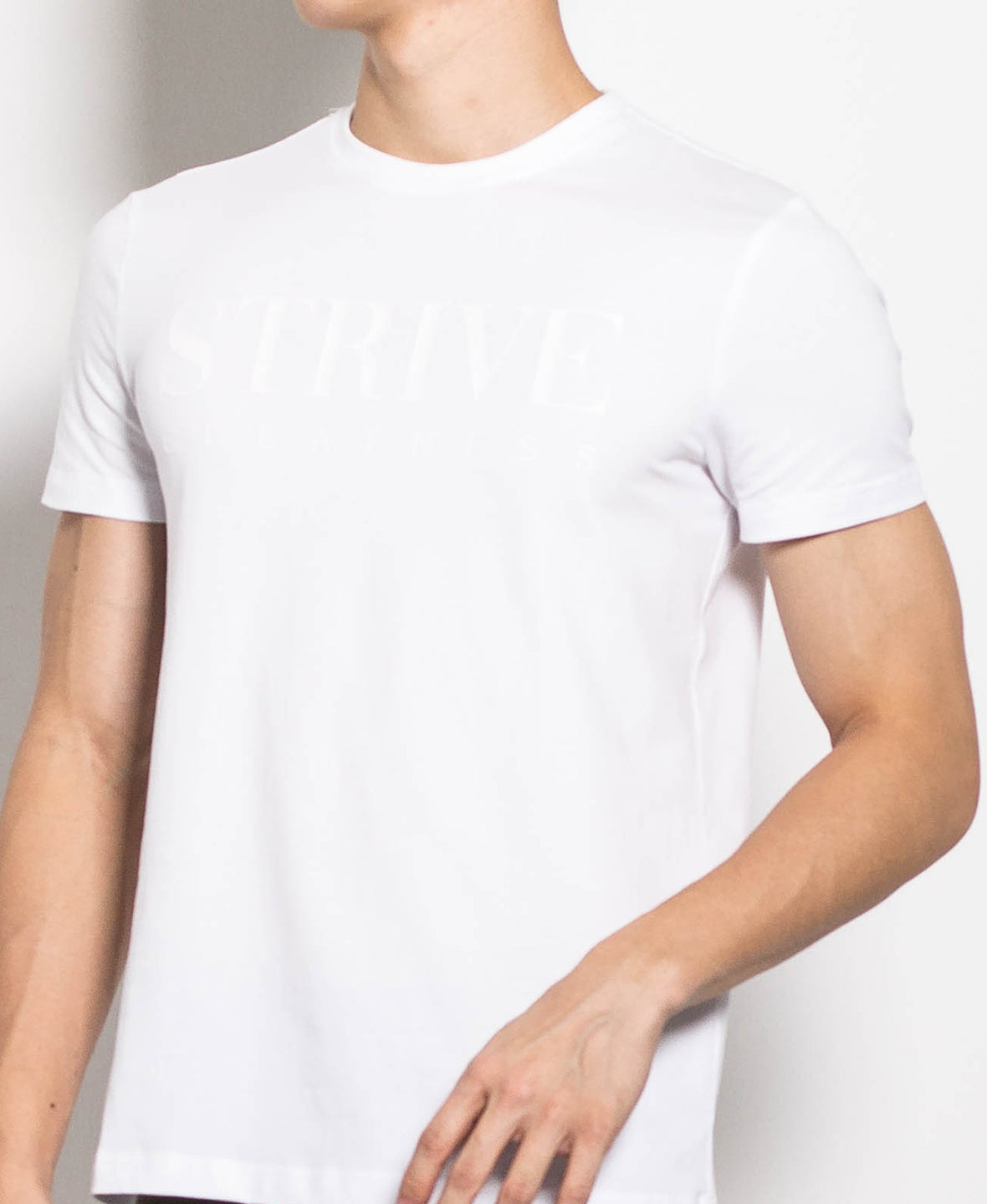 Men Graphic Tee - White - M0M468